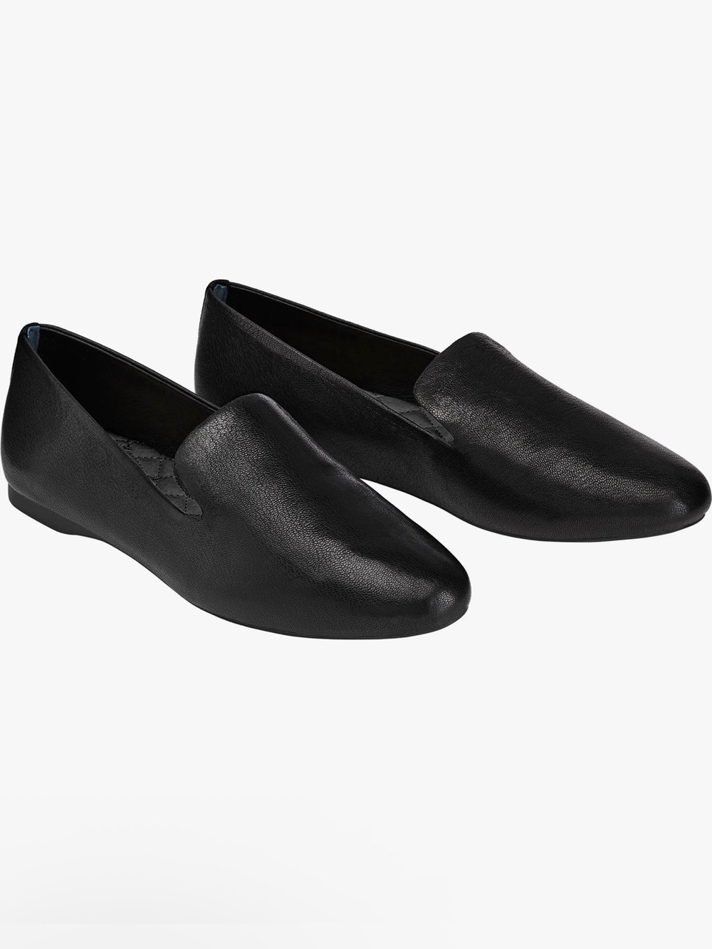 Birdies Starling Black Leather Flats Woman’s Size 9